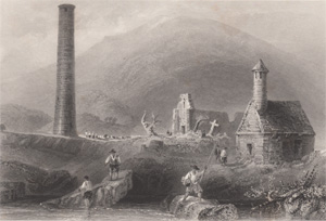 Round Tower, &c Glendalough (County Wicklow)